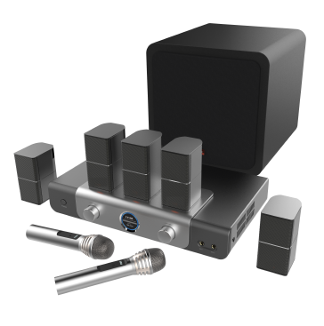 KamoGa 5.1 Surround Sound System